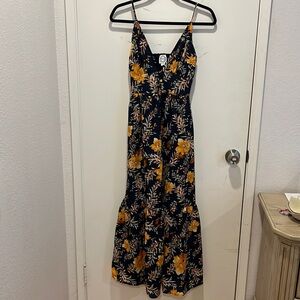 Francesca blue rain XS long dress